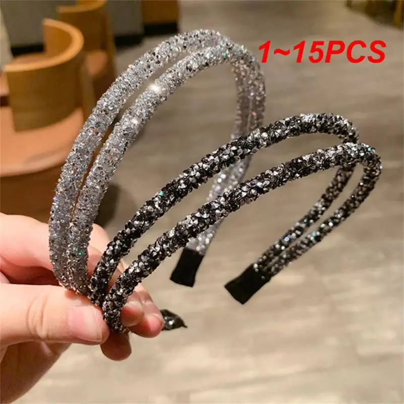 

Лента для волос с цветными бриллиантами, 1-15 шт.