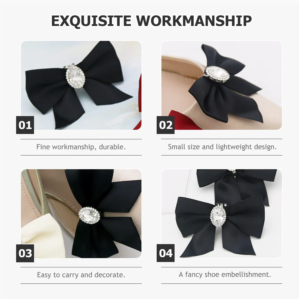 2 шт. зажим для обуви с бантом декор подвески сделай сам зажимы узлом аксессуары