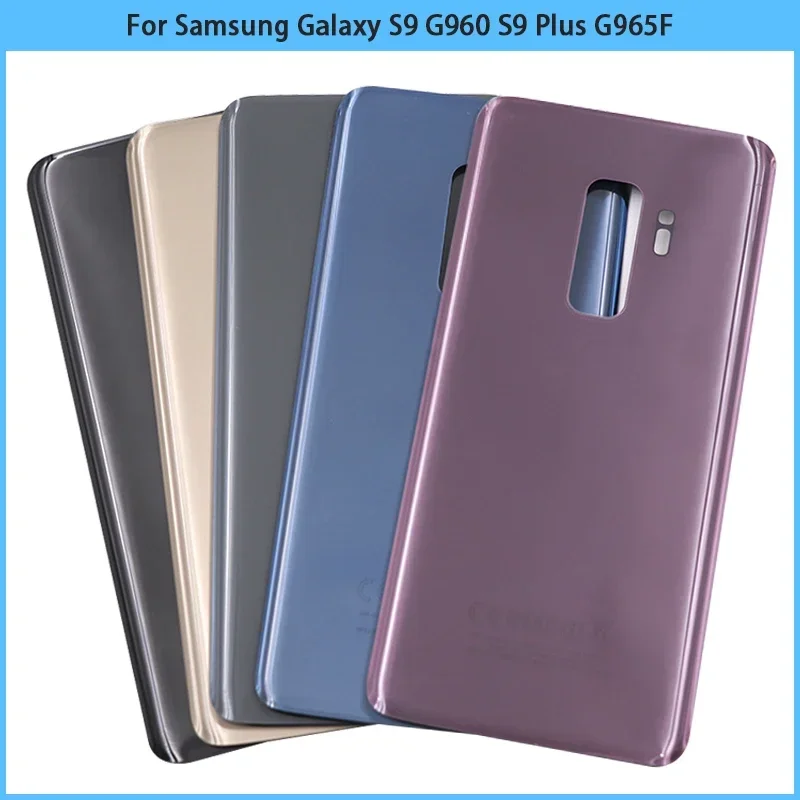 Новинка для Samsung Galaxy S9 g960/S9 Plus g965 SM-G965F задняя крышка аккумулятора дверь стеклянная