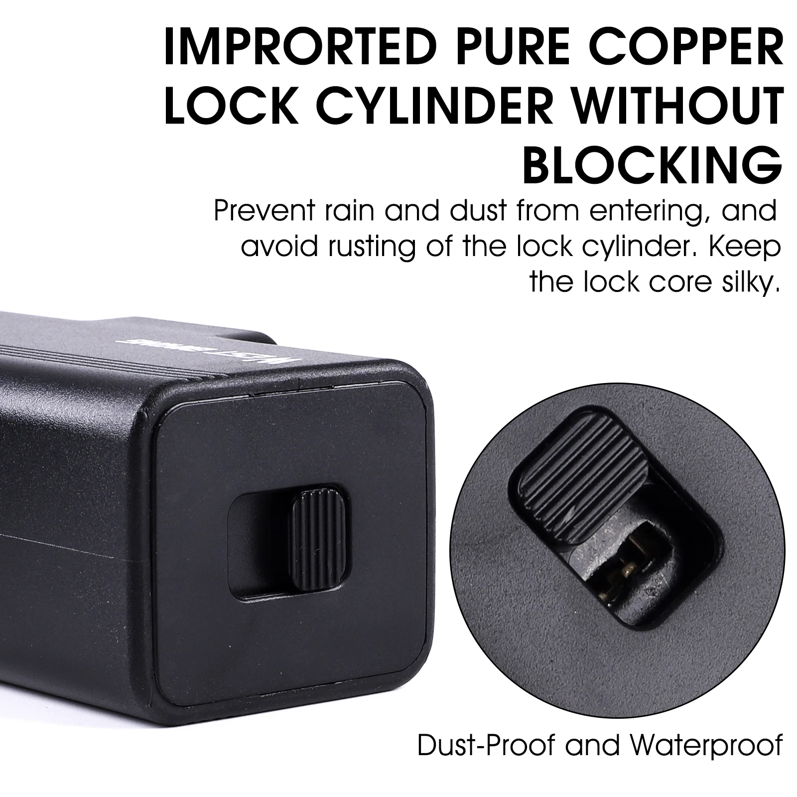 WEST BIKING сверхмощный замок цепи мотоцикла Противоугонный для велосипеда с 2