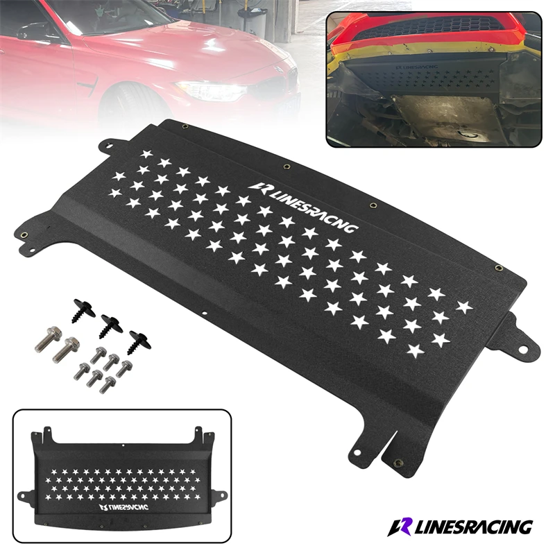 LR Underhood Shield Масляный радиатор Защитная пластина для BMW F8X M3 F80 15-18 M4 F82 F83 15-20 S55