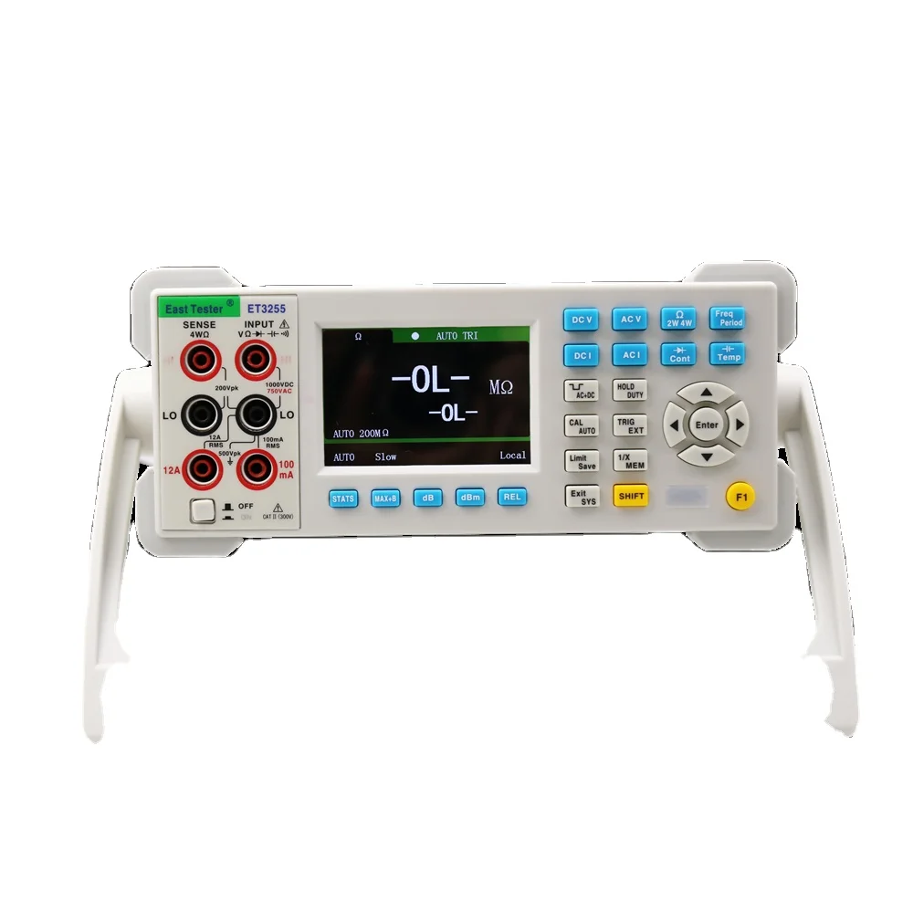 

ET3255 A 5 Bit Digits, 22000 Counts,5 5-bit Semi-digital Dual Digital Benchtop True-RMS Multimeter