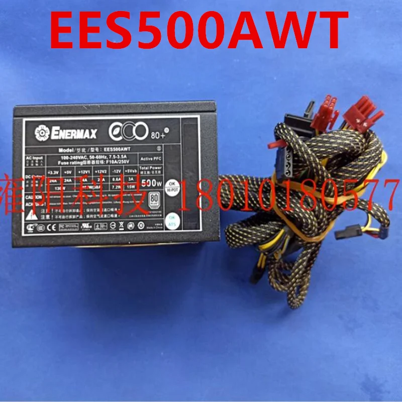 

Original 95% New Switching Power Supply For ENERMAX 500W Switching Power Adapter EES500AWT