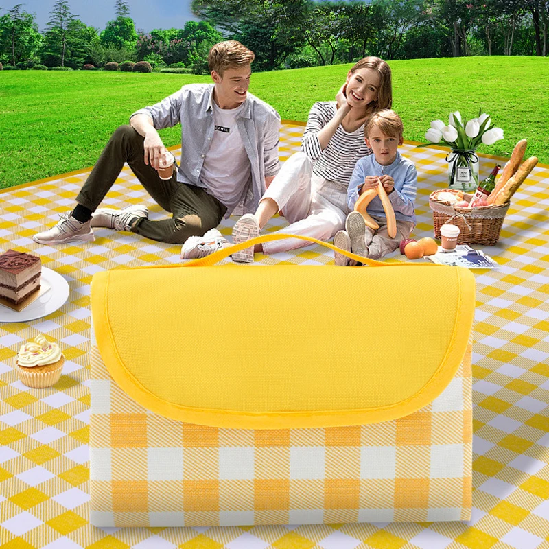 

Picnic Mat Blanket Foldable light weight camping Outdoor Beach Extra Large Sand proof Water Garden Grass Portable Family Four