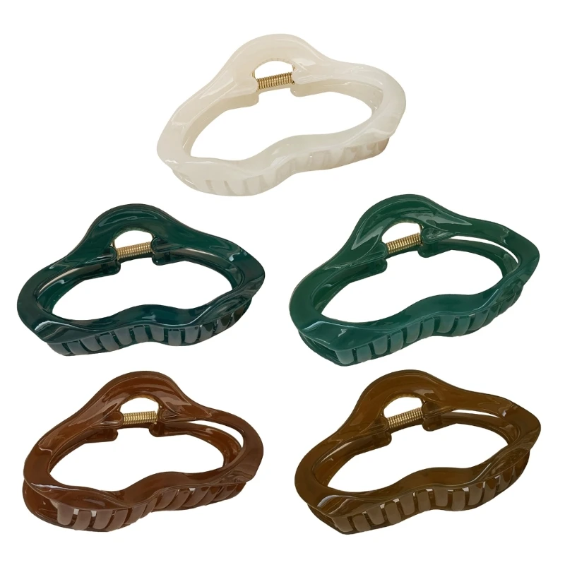 

Large Hair Claw Clip for Women Hair Clamps Non-slip Grip Clip for Curly Hair