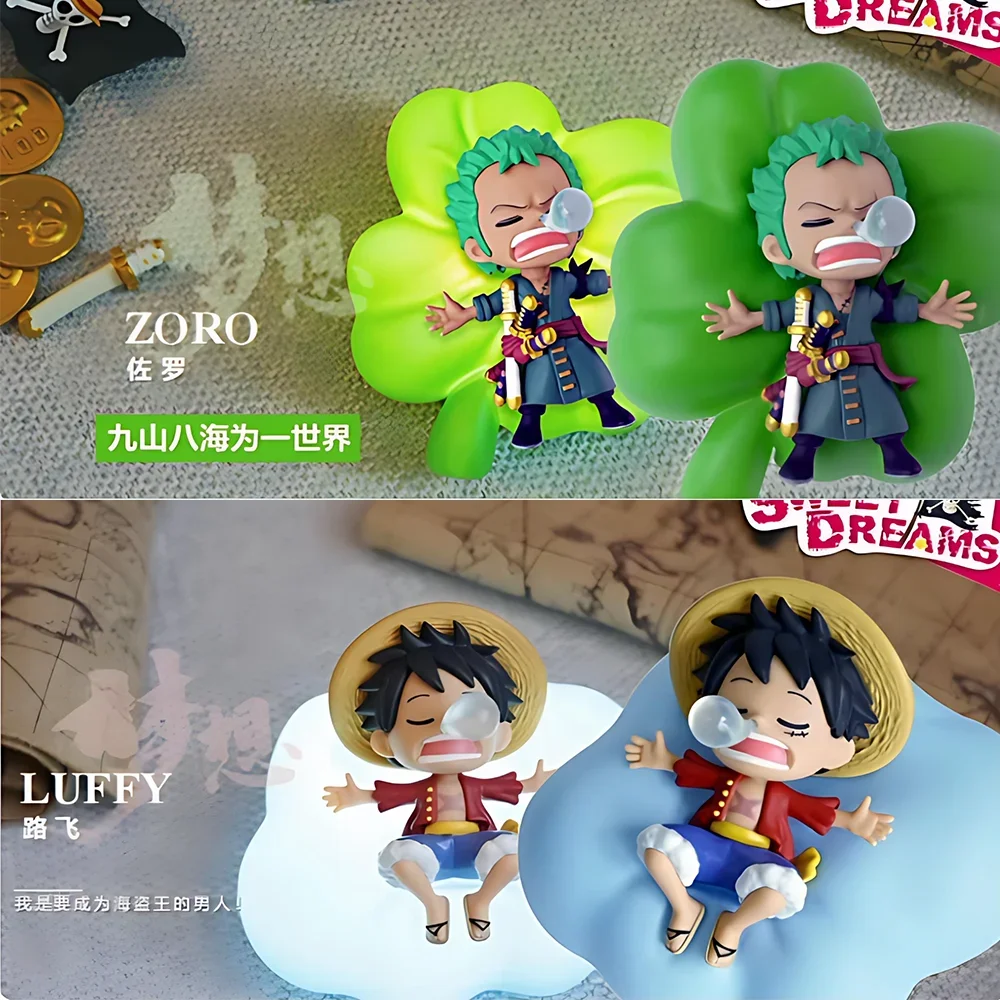 Фото One Piece Sweet Dreams Series слепая коробка мультяшный ночник украшен Луффи Зоро Нами фигурки героев Mystery Box аниме фигурка игрушка №2