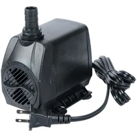 us 110v 75w aquarium submersible water pump fountain filter fish pond quiet water pump tank fountain side suction pump filter