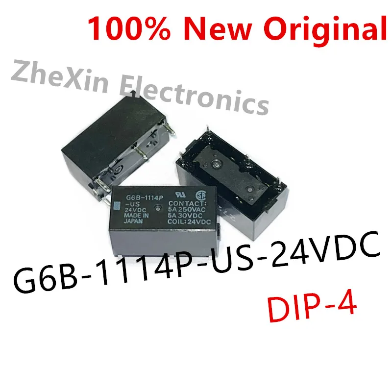 Электромеханический реле G6B-1114P-US-5VDC G6B-1114P-US-12VDC G6B-1114P-US-24VDC 10 шт