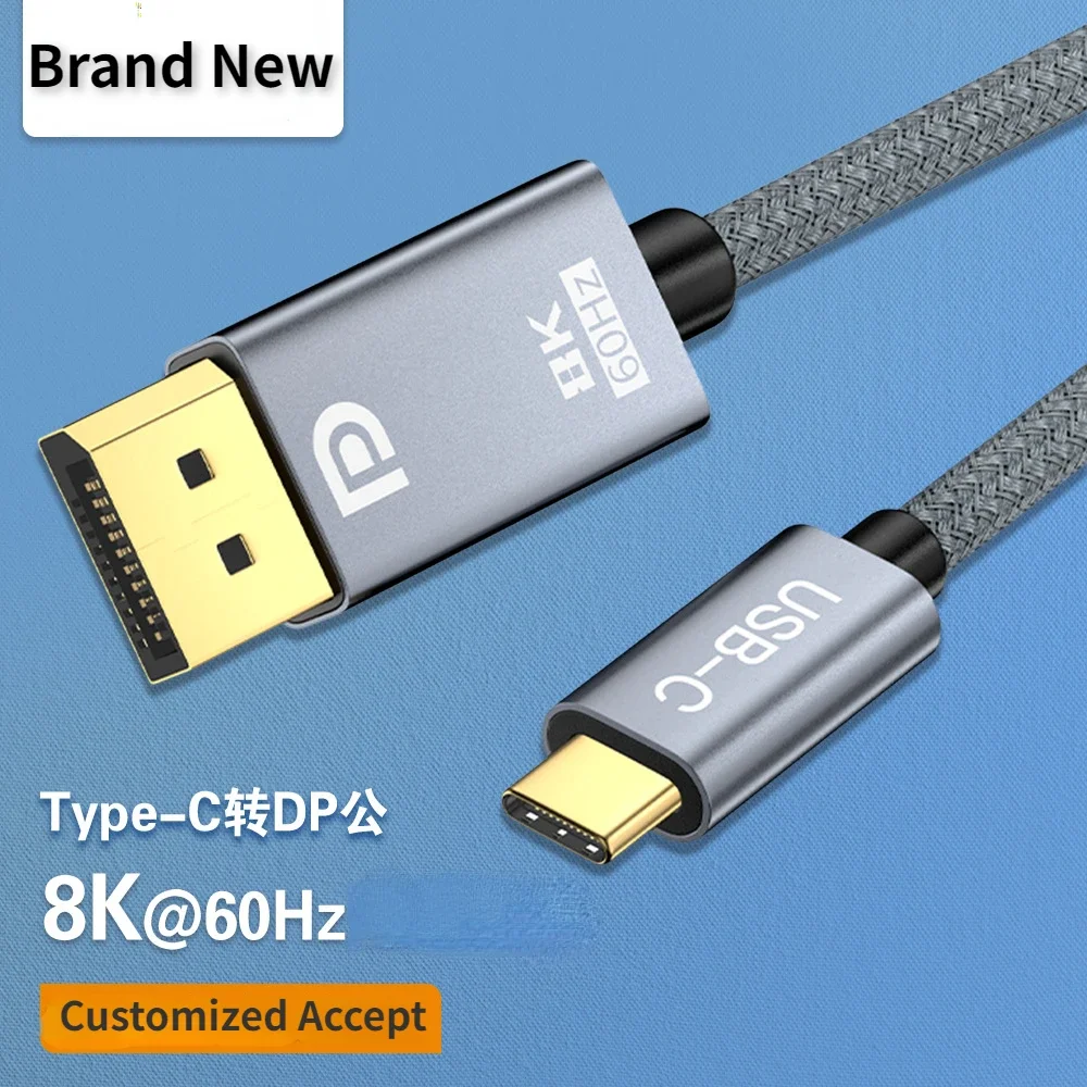 Кабель-преобразователь с USB C на DisplayPort длина 2 м 3