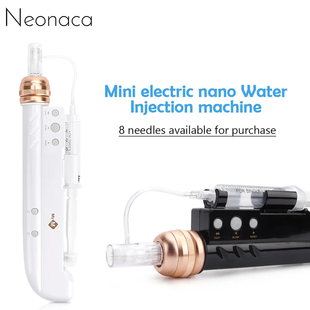 Microneedling Pen Professional Kit Hydra Injector Water Mesotherapy For Skin Care Skin Tightening Facial Treatment Microneedling
