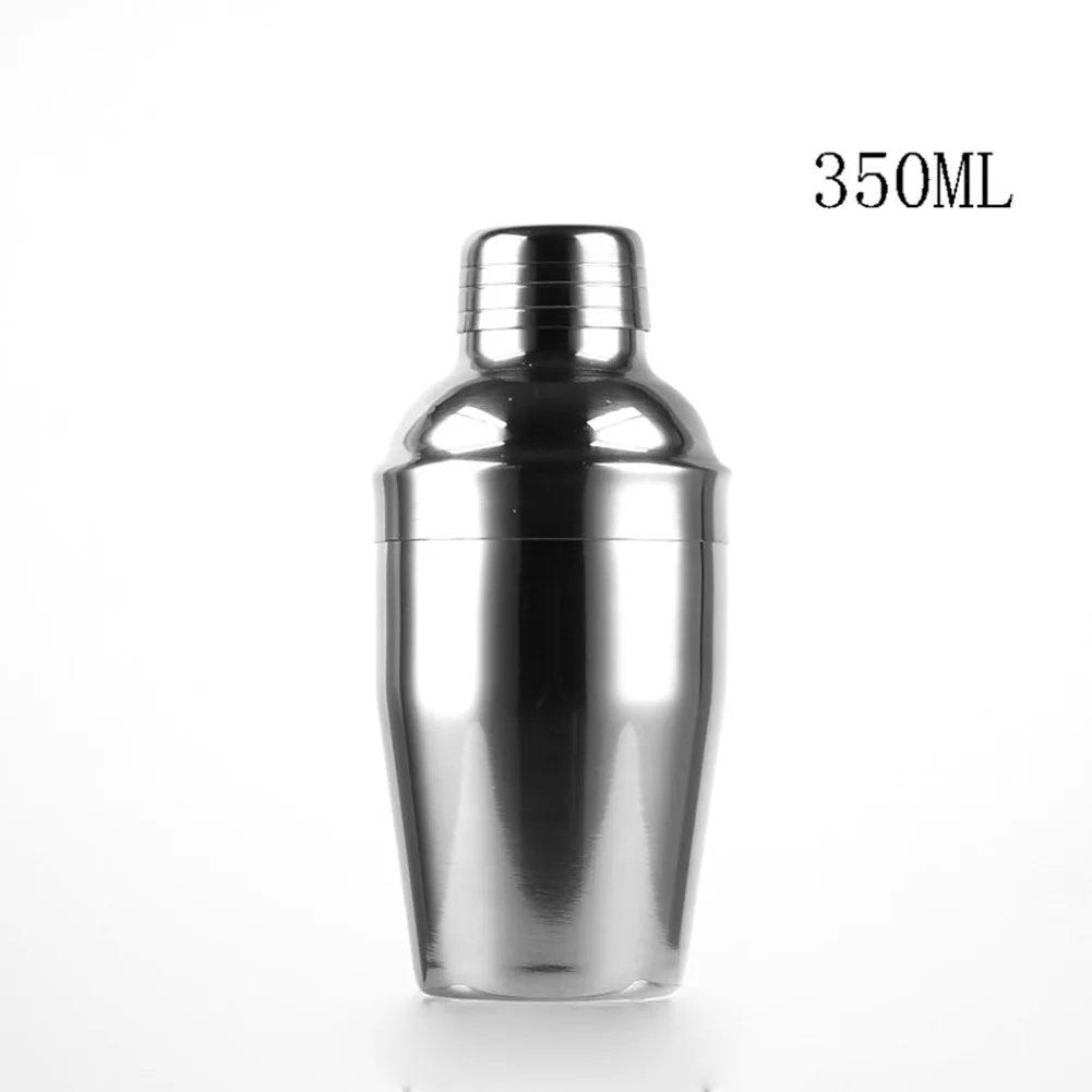 

Shaker Stainless Steel 250/350/550/750ml Sliver Luxury Cocktail Shaker Stainless Steel Boston Bar Drink Party