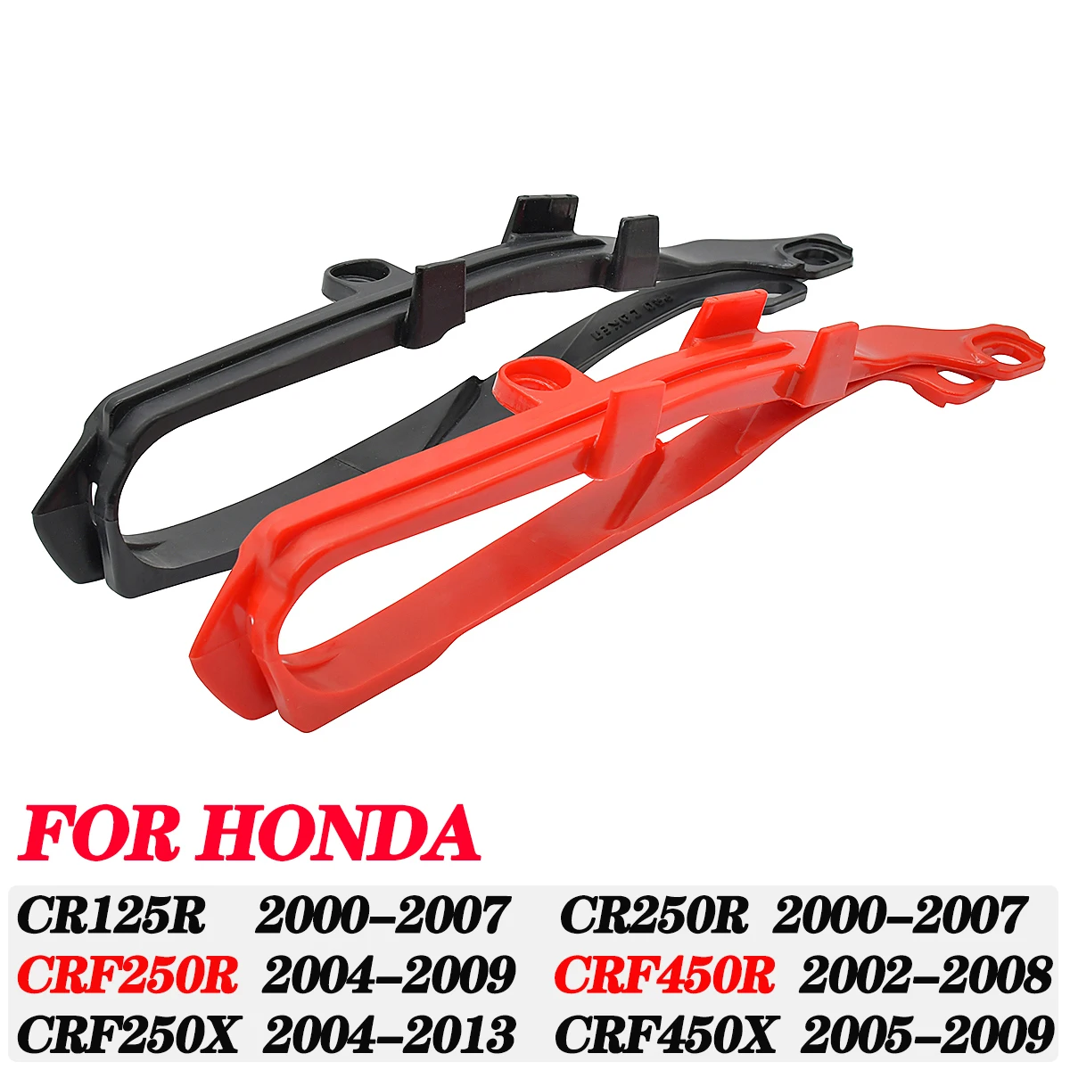 

Motorcycle Chain Guard Guide Swingarm Protector Plastic For Honda CRF250R CRF450R CR125R CR250 CRF250X CRF450X Dirt Pit Bike