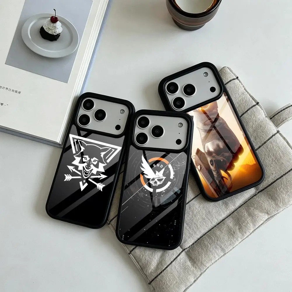 Фото Чехол для телефона D-Division 2, силиконовый, из PC+TPU, для iPhone 17, 16, 14, 11, 12, 15, 13 Pro Max, 8, 7, 6 Plus, X, SE, XR, жесткий чехол №1