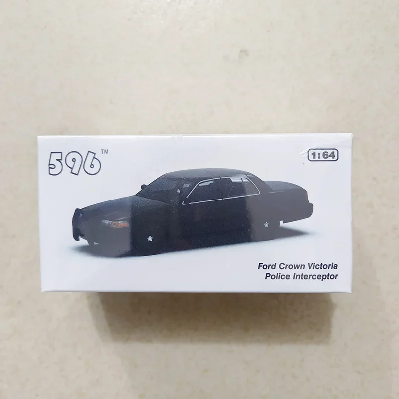 Модель 596 в масштабе 164, Ford Crown Victoria CV, окрашенный на черный сплав, режим автомобиля для взрослых, классическая коллекция, подарок, игрушка для мальчика (art.: 3920caf4c2467) - 3920caf4c2467