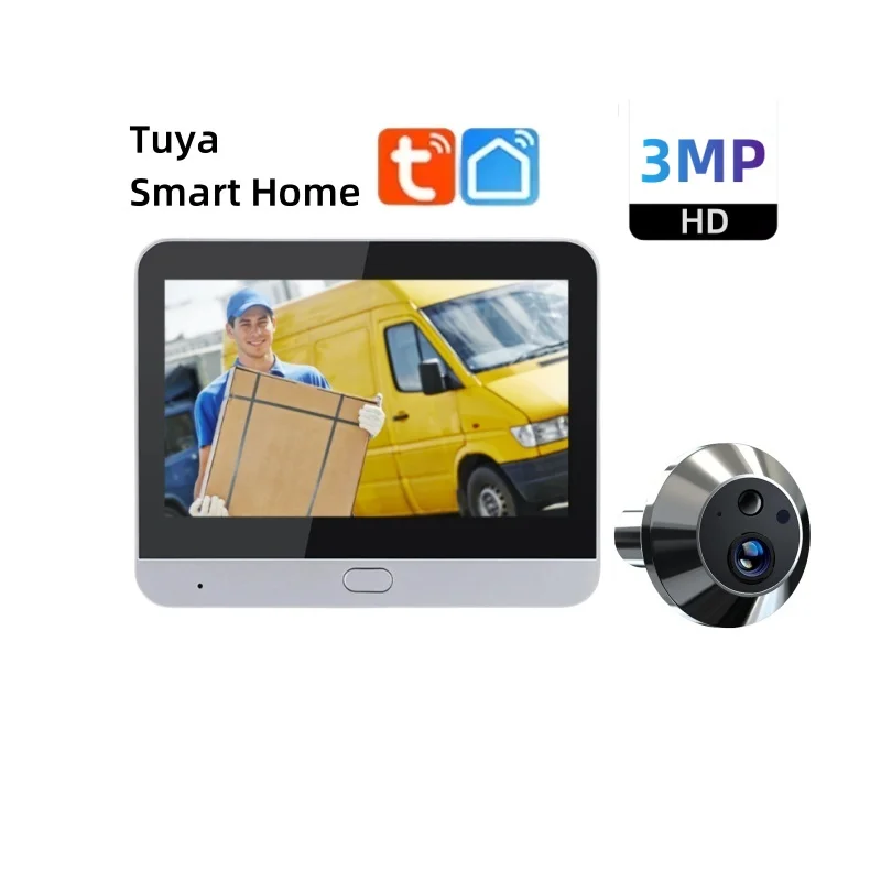 

Tuya Smart 3MP WiFi Видеоглазок
