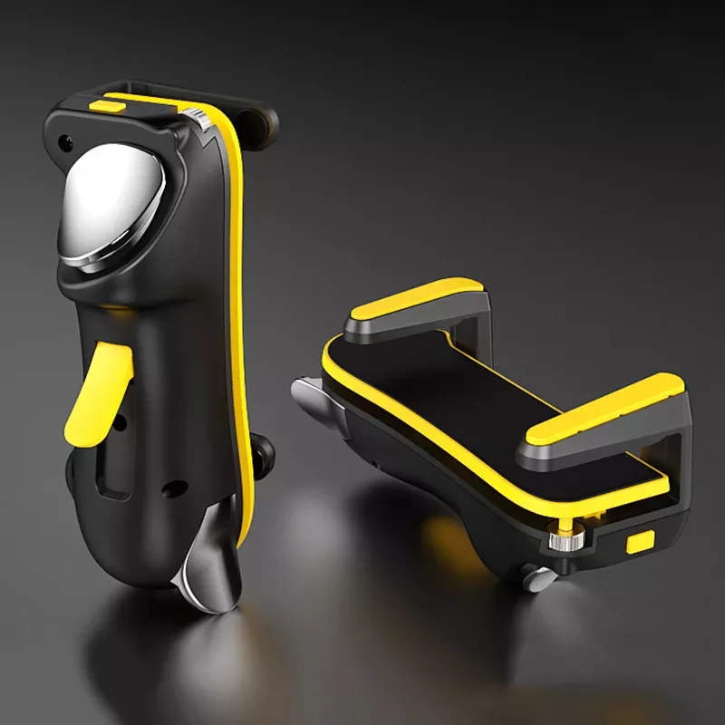

PUBG Controller Six Finger Capacitance Adjustable Mobile Game Trigger Joystick L1R1 Button Gamepad Grip Tablet Accessories