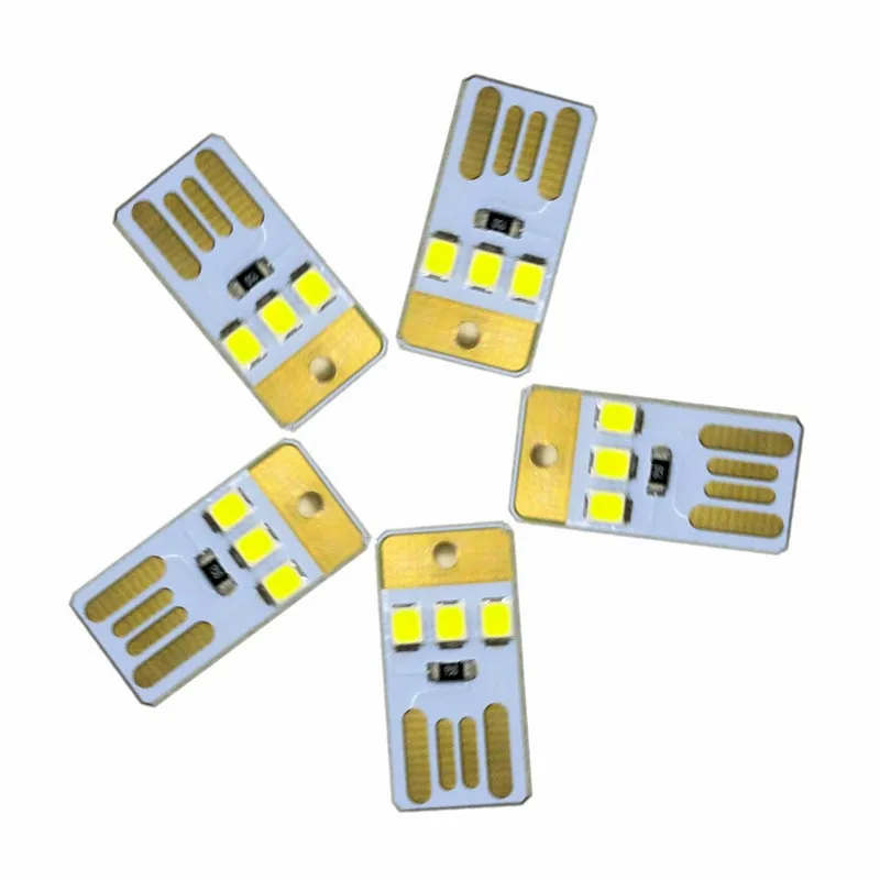 (4 шт./упаковка) мини-фонарь USB-фонарь лампа USB-порт 5 В