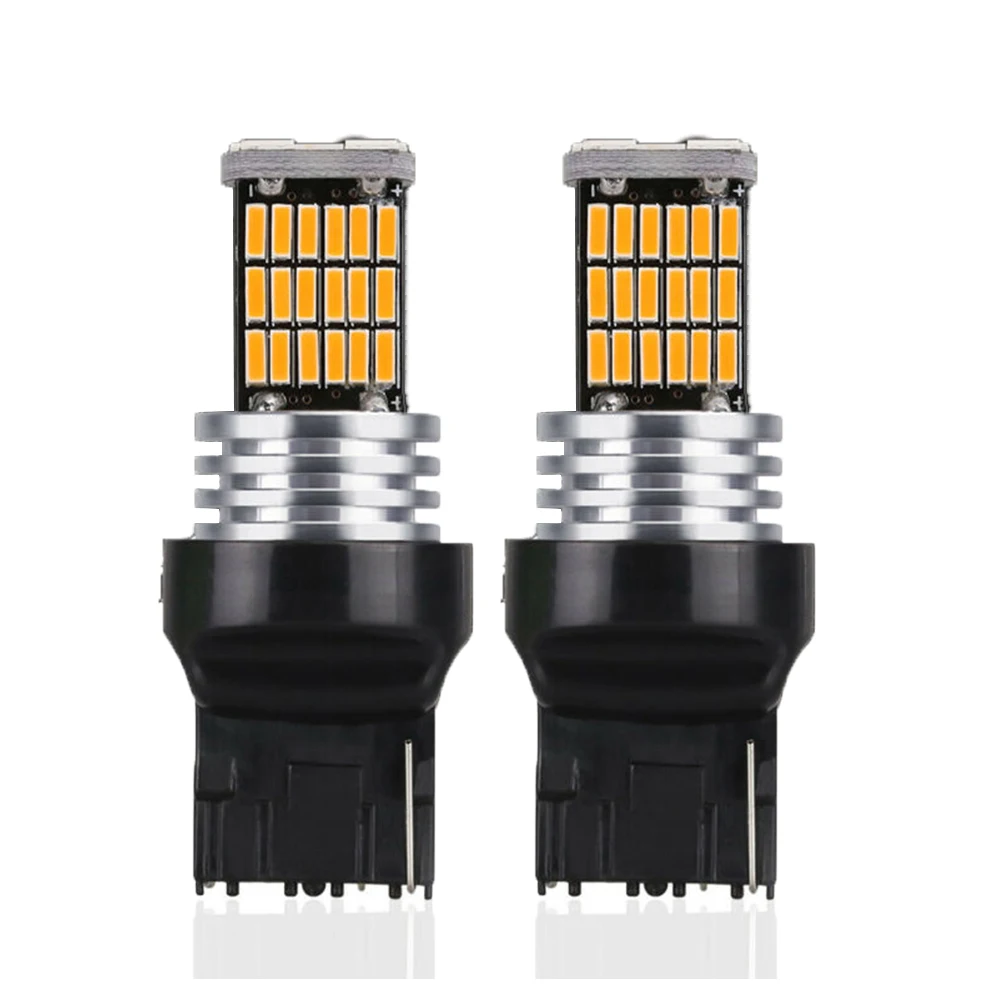 

Lamp LED Lights Bulbs Replacement Accessories Brake Turn signals Set Amber