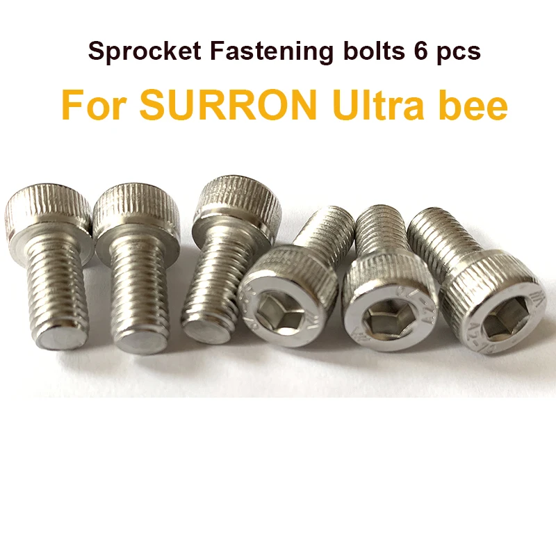 Фото Подлинные OEM винты SURRON Ultra bee, тормозные дисковые болты/стандартные крепежные болты с защитой от ослабления и вибрации для UB №5