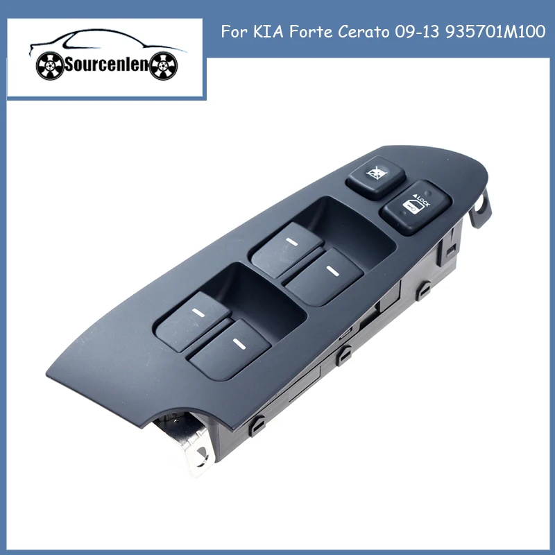 

93570-1M100 передняя левая дверь главное питание окно переключатель панель LHD для KIA Forte Cerato 2009-13 935701M100