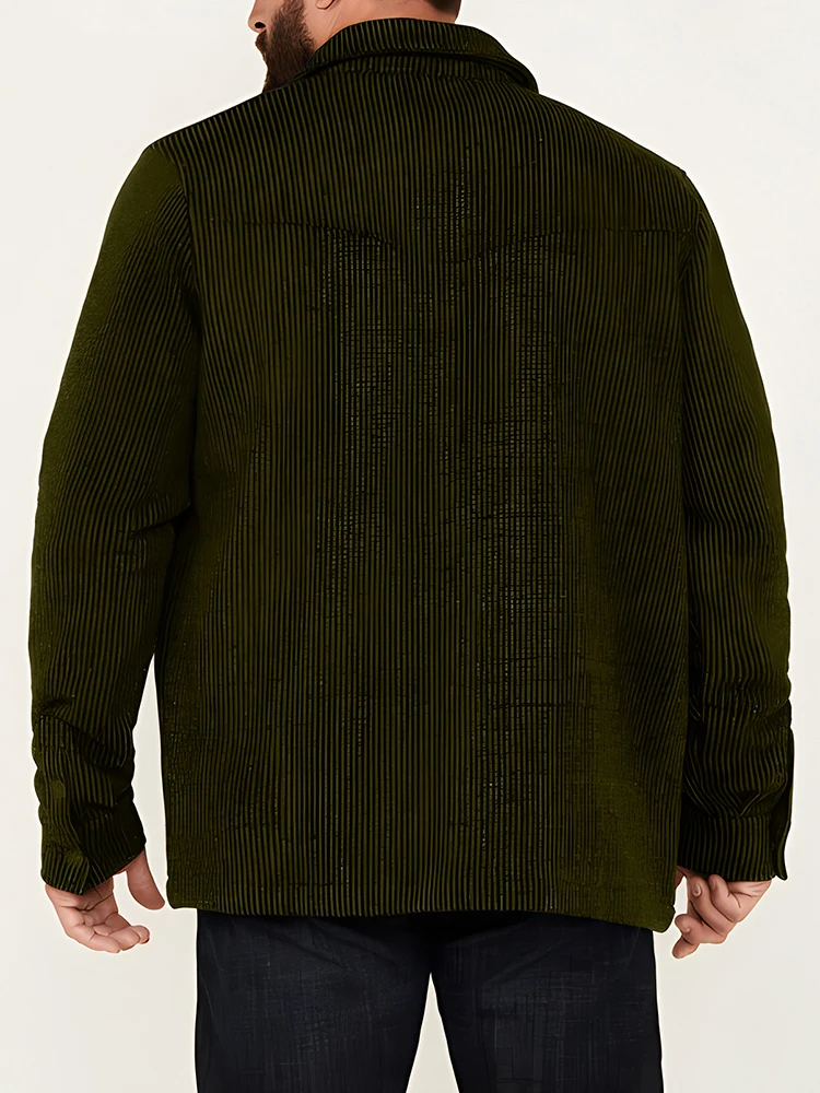 Мужская вельветовая куртка в ковбойском стиле