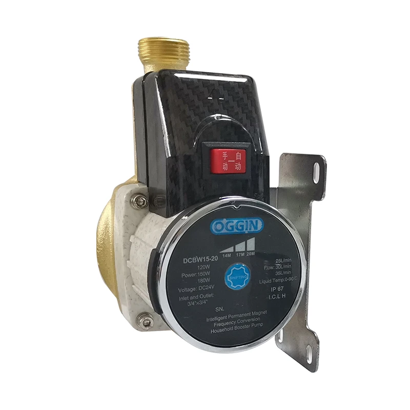 

Copper material Floor Heating Circulation Pumps electric Hot Water Pressure Automatic Booster Circulation Pump For Shower