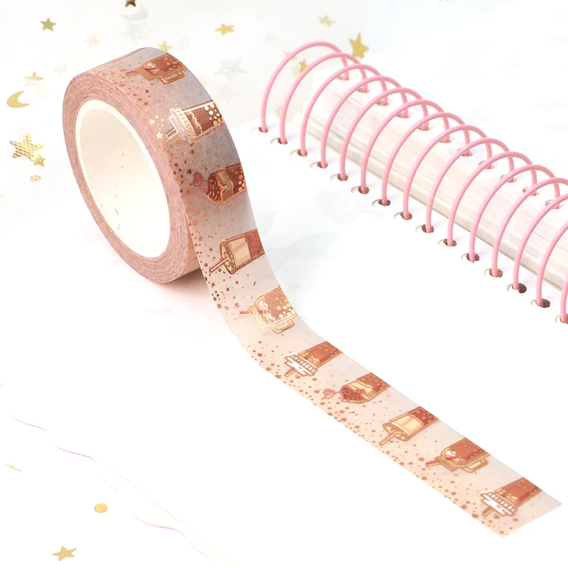 1 шт., декоративная лента из фольги, 15 х10 м