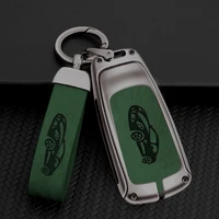metal car remote key cover case shell for audi a6 a5 q7 s4 s5 a4 b9 a4l 4m tt tts tfsi rs 8s 8w protected shell key accessories