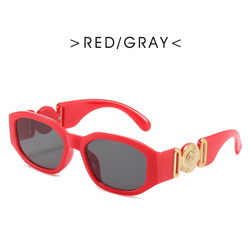 brand design vintage rectangle sunglasses retro cutting lens sun glasses uv400 men women small female hot sale high quality free global shipping