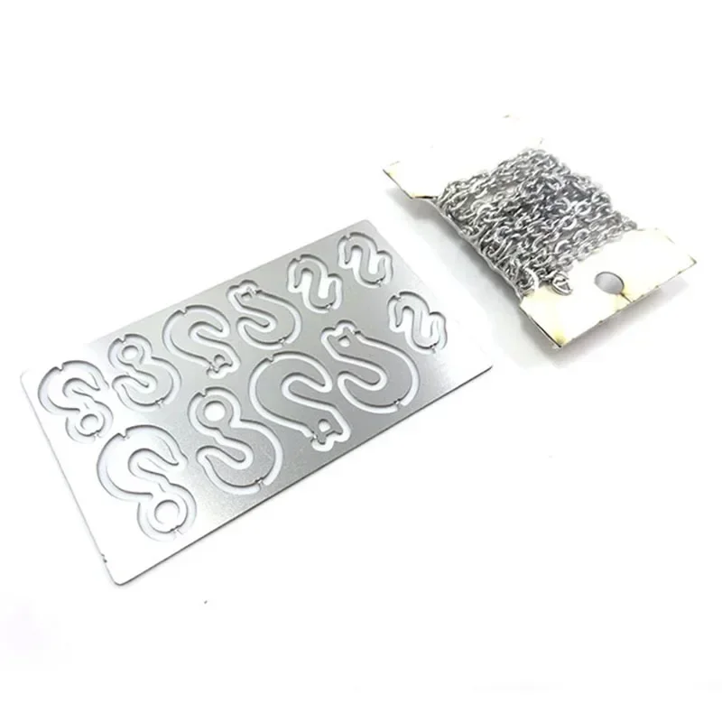 Компоненты сцены комбинация крючков и лент цепи для 1/14 Tamiya RC Truck Trailer самосвал Scania