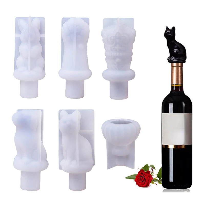 

Силиконовая винная пробка силиконовая форма, герметичная крышка для винных бутылок, герметичные Уплотнители для хранения свежести, зажимы ...