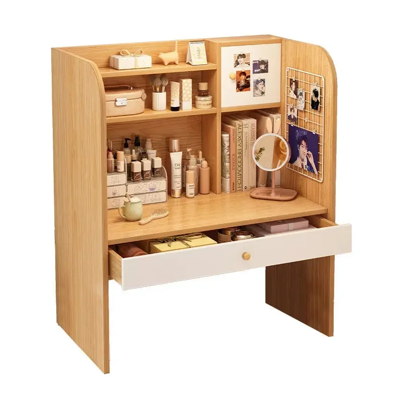 Зеркала для девочек туалетный столик коробка из дерева женский МДФ гостиной