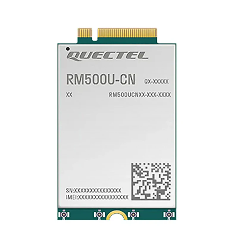 New Original Quectel 5G RM500U-CN Chips RM500U IoT/eMBB-optimized Cat 16 M.2 Module With Type C adapter enlarge