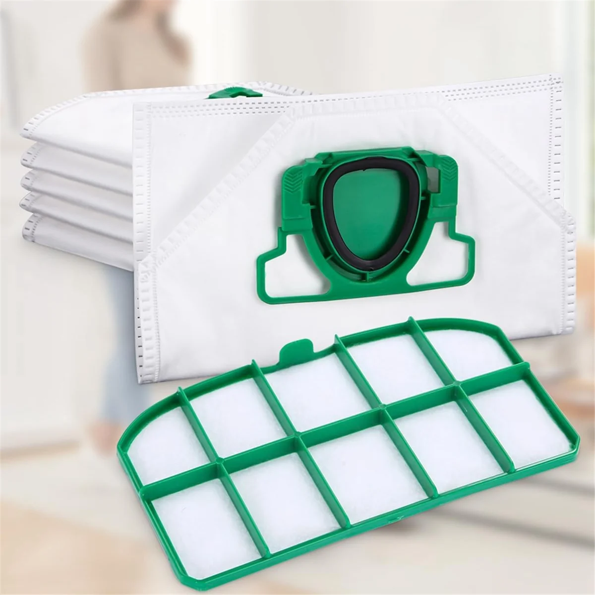 Мешки для пылесоса всасывающей станции Vorwerk Kobold VK200 FP200 с фильтрами Hepa аксессуары