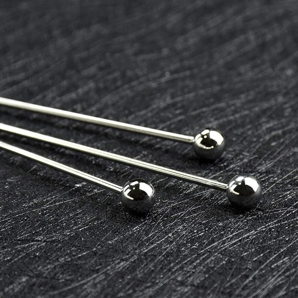 

16pcs Cocktail Picks Stainless Steel Cocktail Sticks Fruit Sticks Practical Swizzle Sticks for Bar (Silver)