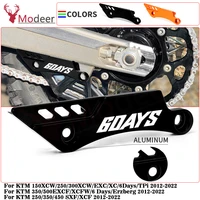 motorcycle swingarm guard protector cover for ktm 125 500 exc exc f sx sxf xc xc f xcw xcf w tpi 6 six days 2012 2022 aluminum