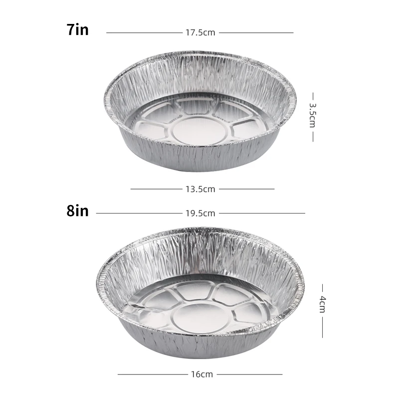 10 шт. одноразовая фритюрница с фольгой маслостойкая алюминиевая фольга жестяная