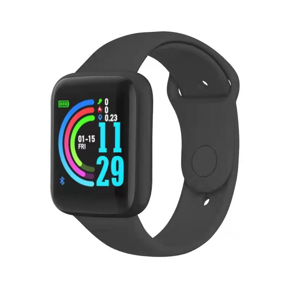 

Y68S Smart Watch D20 Men Fitness Heart Rate Tracker IP67 Women Blood Pressure Monitor Bluetooth Watch For IOS Android Xiaomi Kid