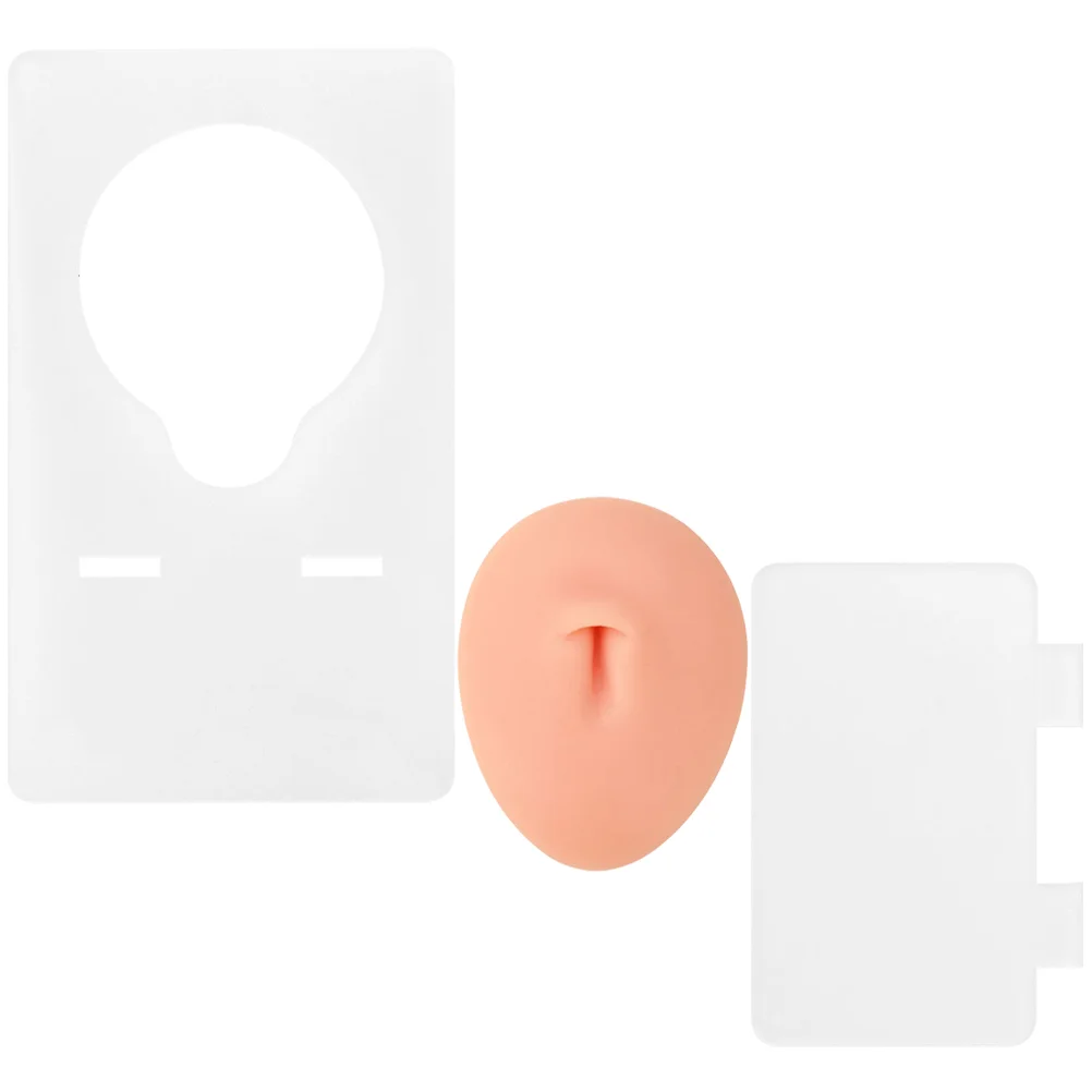 

3d Silicone Belly Button Fake Navel Skins Tattoo Practice Artificial Simulation