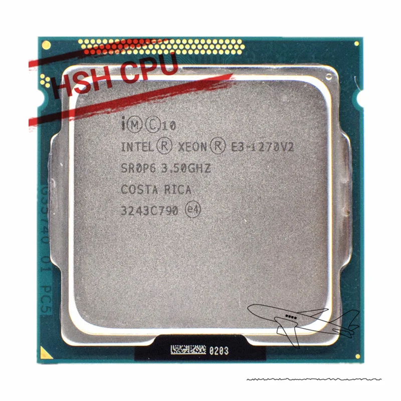 Процессор Intel Xeon E3 1270 V2 1270V2 3,5 ГГц LGA 1155 8 Мб ...