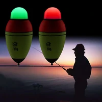 fishing float eva electronic night light fishing float with1 button cells pesca fishing tackle tools 20g30g40g60g