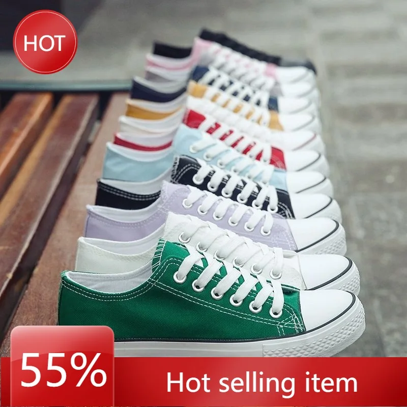 

Women Fashion Canvas Shoes For Men Sneakers Casual Sneakers Zapatillas De Deporte Tenis Summer Flats White Black Loafers 2023new