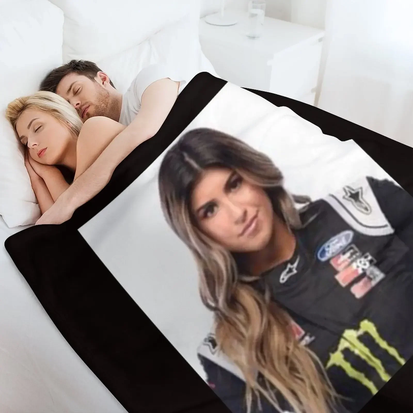 Hailie Deegan - одеяло с плакатом летнее постельное белье для детских дорожных диванов