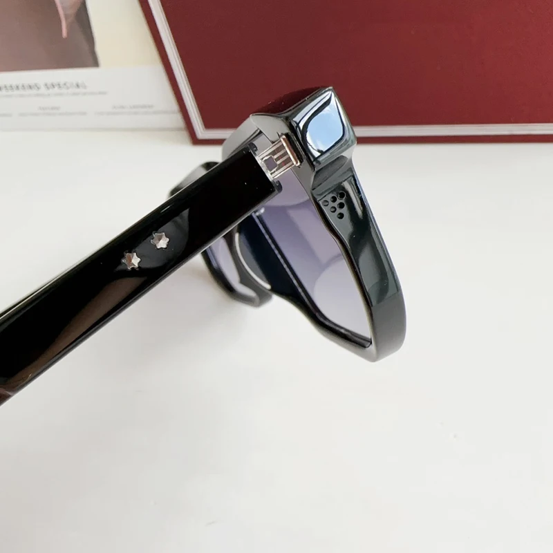 НОВЫЕ солнцезащитные очки JMM SABURO модный дизайн квадратные ацетатные мужские