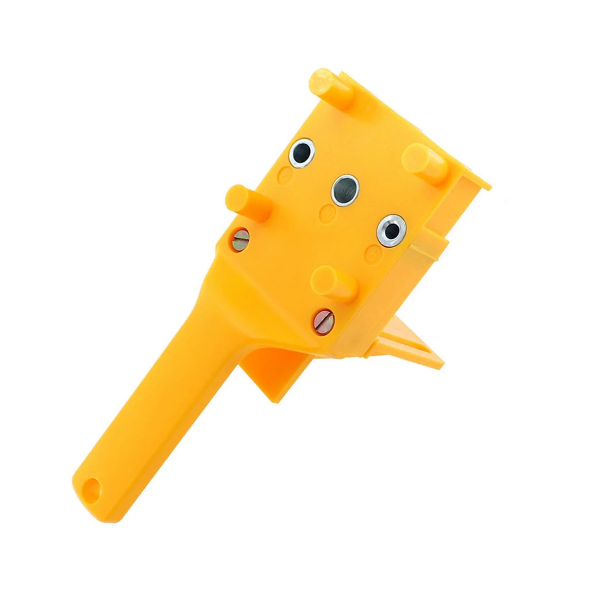 

Woodworking Straight Hole Puncher Plastic Handheld Board Puncher Woodworking Positioner