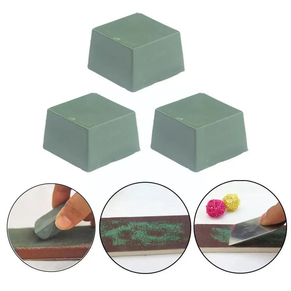 

3pcs Diy Abrasives Paste Polishing Paste Green Alumina Jewelry Metal Compound Knife Fine Abrasive Tools Polishing Q5z6
