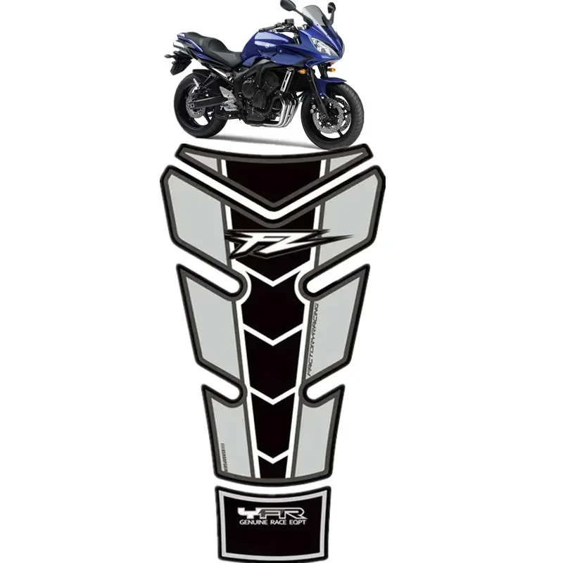 Гелевая 3D наклейка на бак мотоцикла для Yamaha FZ6 Fazer 600 2004 - 2009