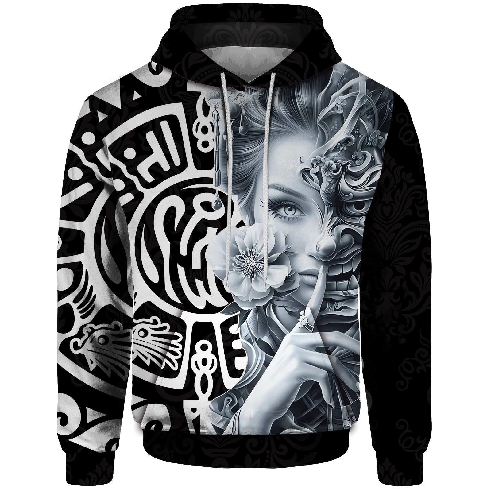 Прочная Мужская одежда Брендовые мужские толстовки с капюшоном в стиле богини Y2k