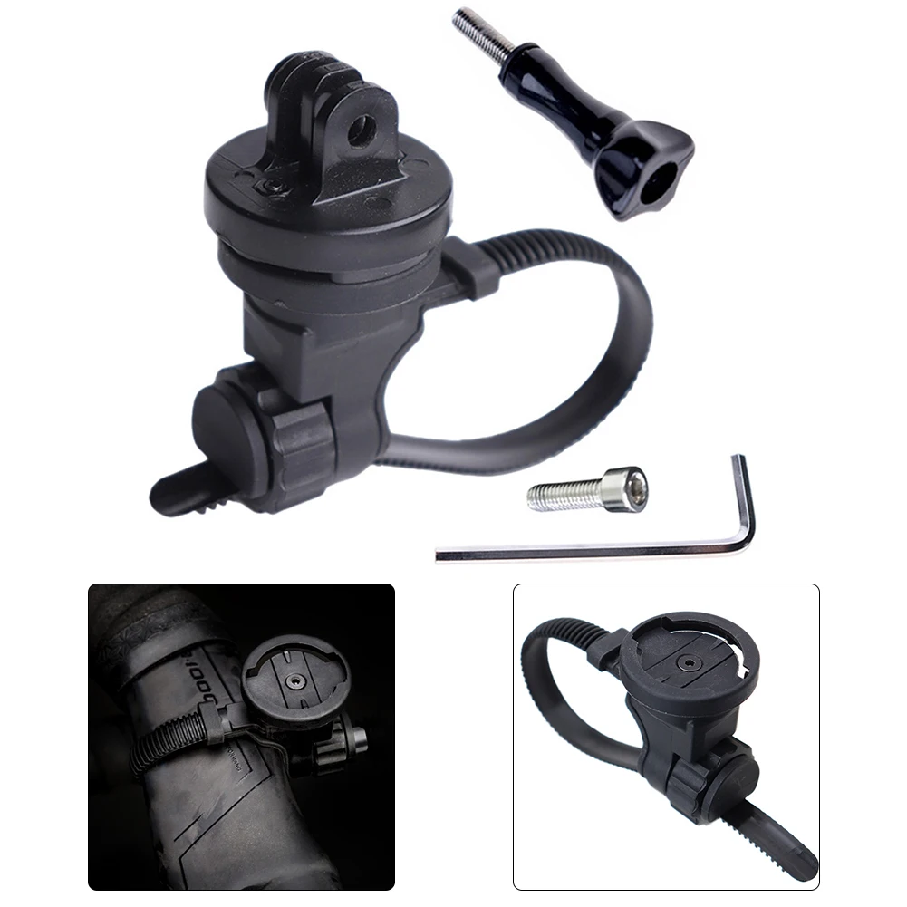 

Bicycle Computer Holder For Garmin Bike Handlebar Camera Light Mount For-Gopro Adjustable Bracket MTB Road Bike Accessories