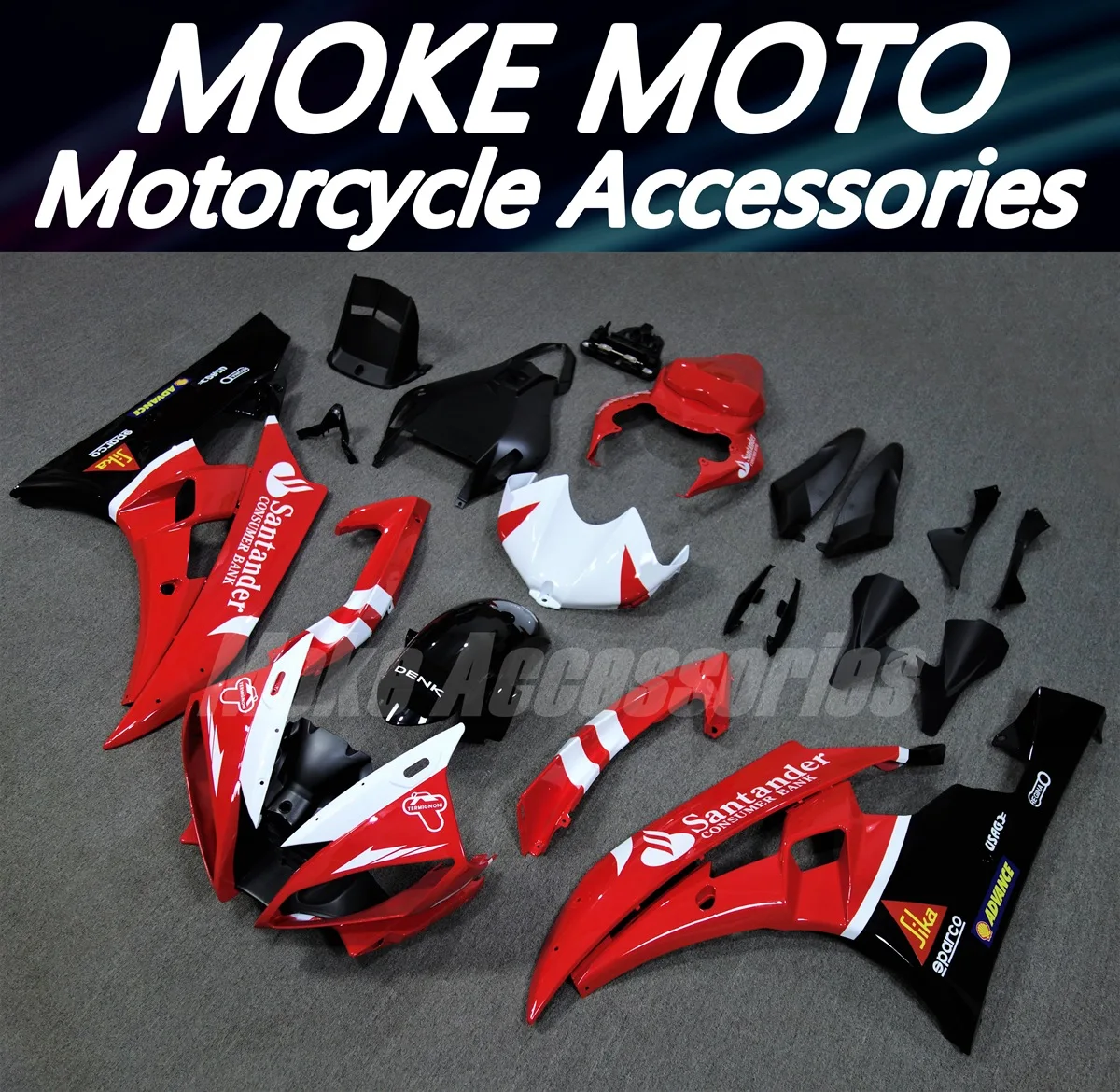 Комплект обтекателей для мотоцикла подходит Yzf R6 2006-2007 кузов высокого качества Abs